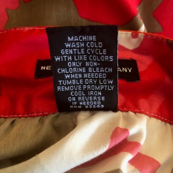 New York & Company Womens Floral Mini Skirt Size 14 - Picture 8 of 8